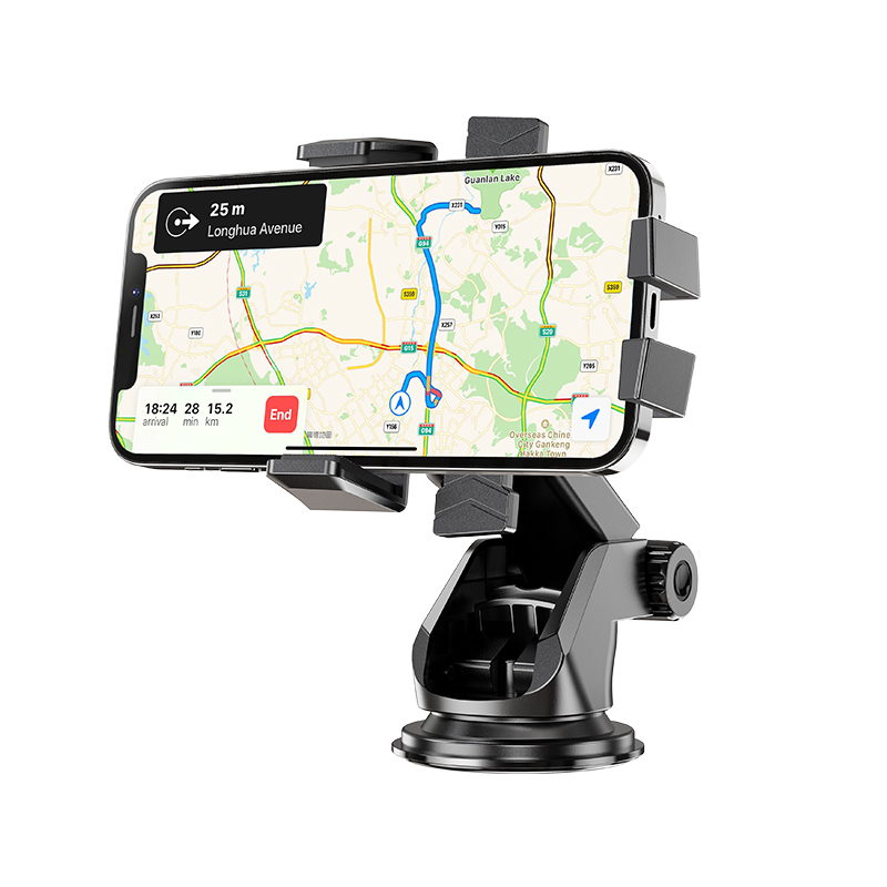 CA83 David one-button car holder HOCO Black View 4
