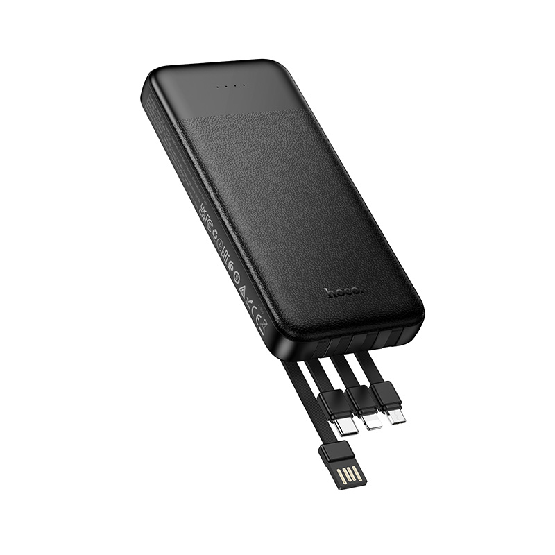 Power Bank 10000mAh with 4 Built-in Cables (J163) - Image 6