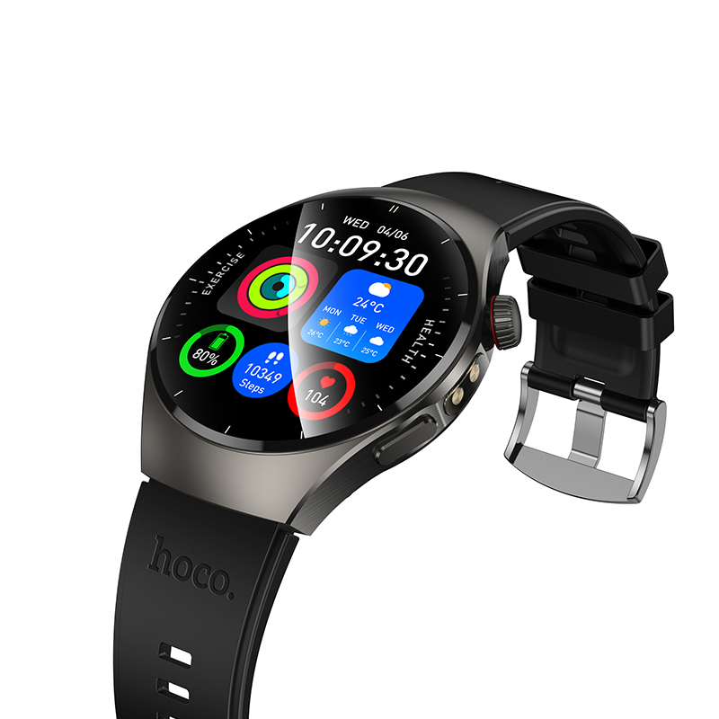 Smart Watch with 2 Straps (call Version (Y40) - Image 5