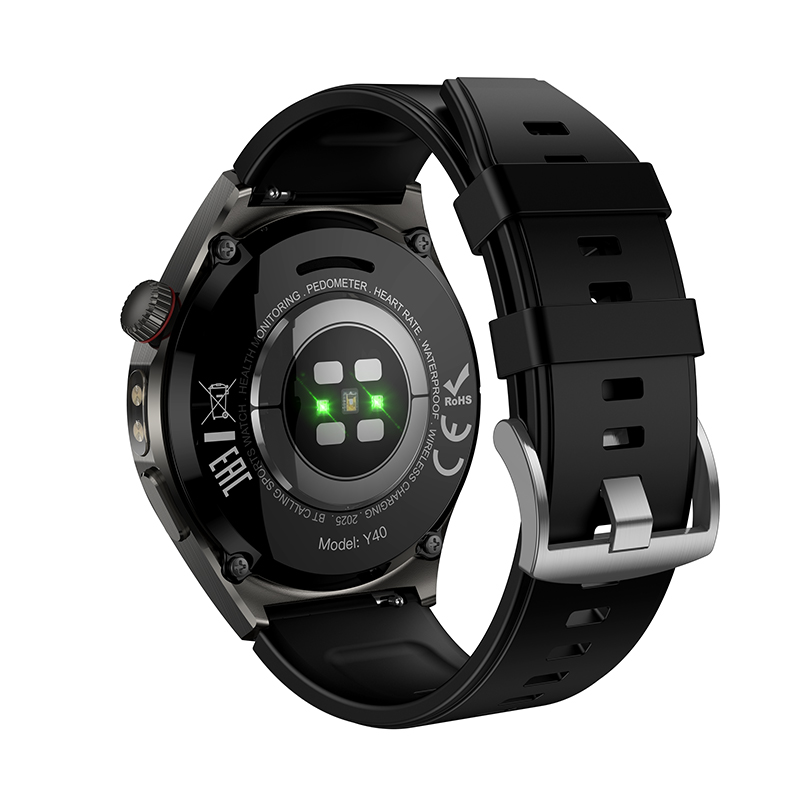 Smart Watch with 2 Straps (call Version (Y40) - Image 7