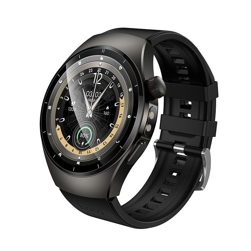 Smart Watch with 2 Straps (call Version (Y40) - Image 3