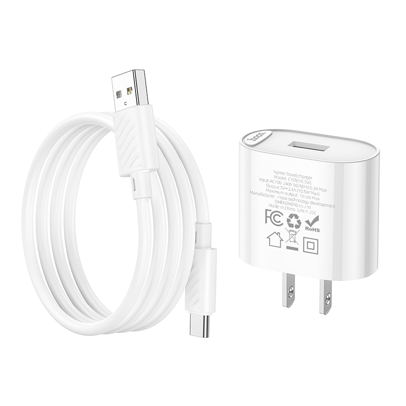 10.5W) Fighter Single Port Charger Set(usb-c (C109) - Image 6