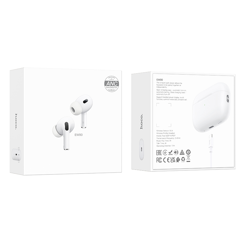 True Wireless ANC Noise Reduction Bluetooth Headset (EW90) - Image 2