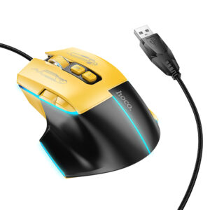 GM31 Overlord luminous gaming wired mouse HOCO View 2