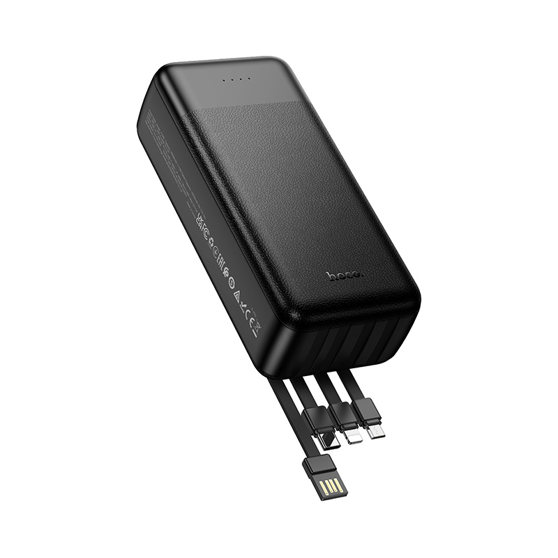 Power Bank 30000mAh with 4 Built in Cables (J163B) - Image 6