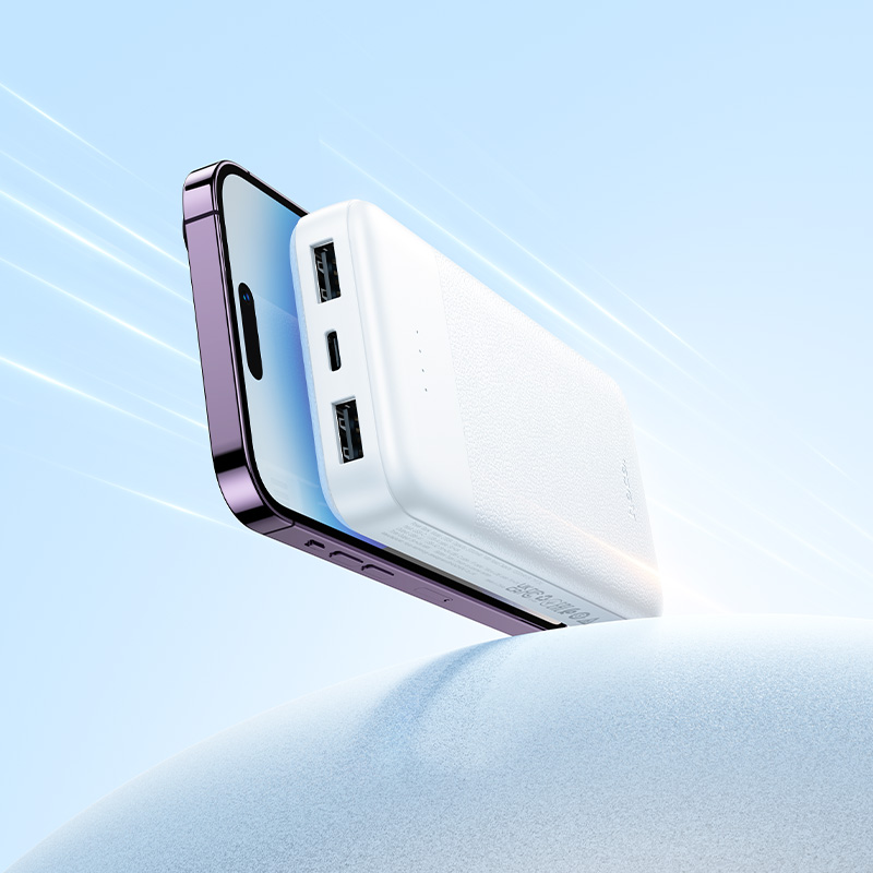 Power Bank 10000mAh with 4 Built-in Cables (J163) - Image 10