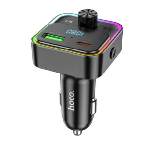 HOCO E81 Car Charger with Wireless FM Transmitter