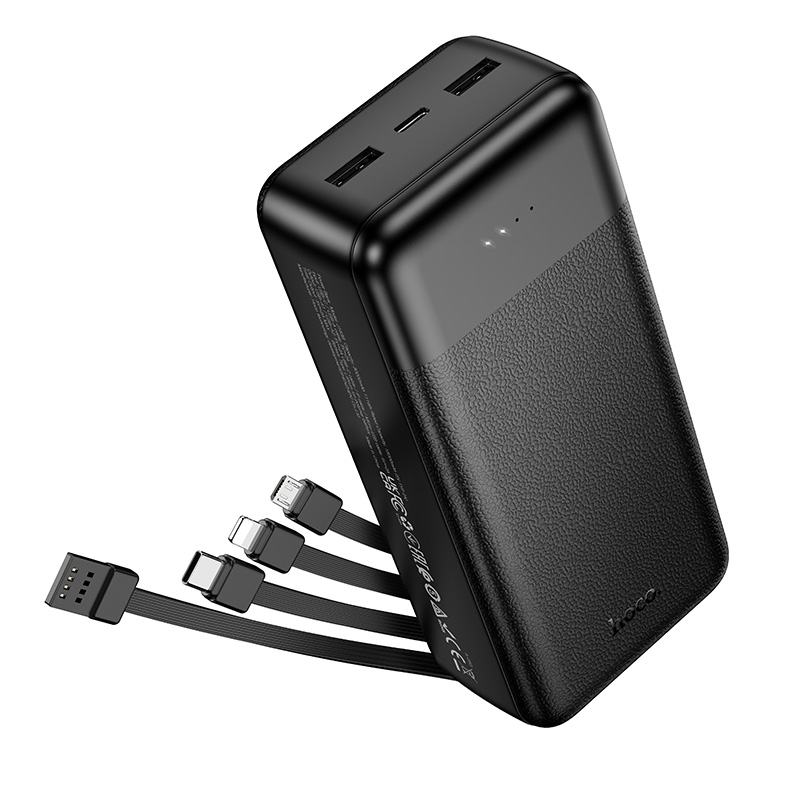 Power Bank 30000mAh with 4 Built in Cables (J163B) - Image 5
