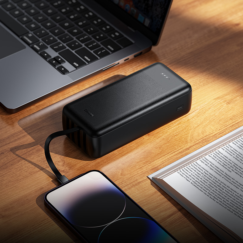 Power Bank 30000mAh with 4 Built in Cables (J163B) - Image 9