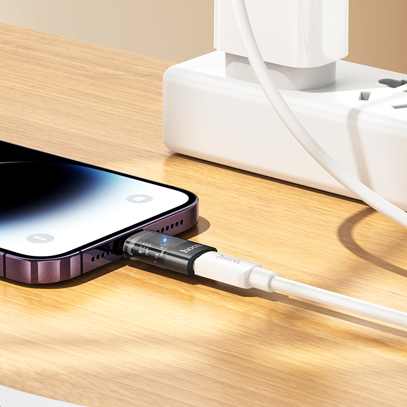 Lightning Male to C Female OTG Transparent Adapter (UA36A) - Image 10