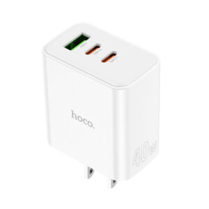 Pure Power Three-port PD40W(2C1A) Charger (C126)