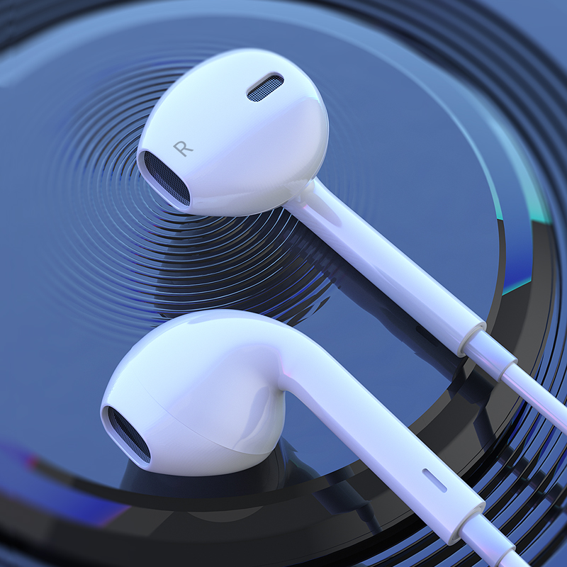 Crystal Joy Wire-controlled Earphones with Microphone (M101) - Image 4