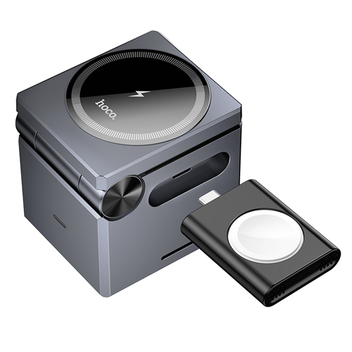 3 in 1 Folding Magnetic Wireless Fast Charger (CQ8) - Image 6