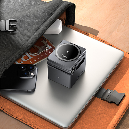 3 in 1 Folding Magnetic Wireless Fast Charger (CQ8) - Image 9