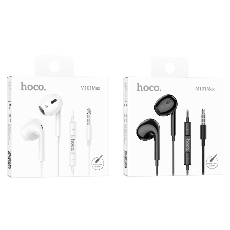 Max Crystal Grace Wire-controlled Earphones with Microphone (M101) - Image 2
