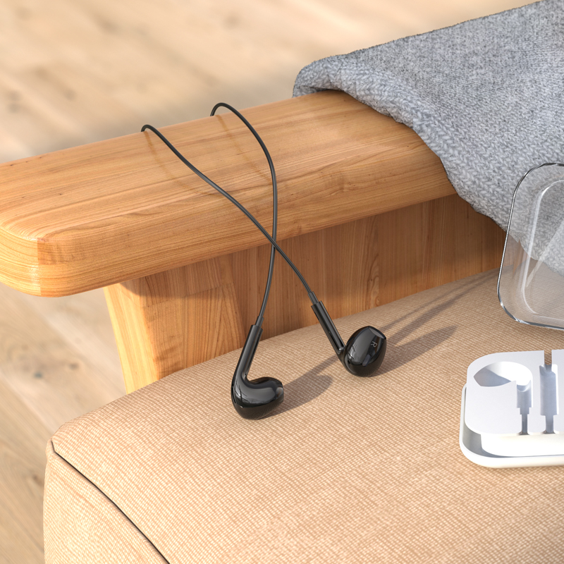Max Crystal Grace Wire-controlled Earphones with Microphone (M101) - Image 12
