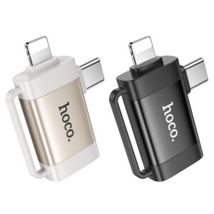 Lightning Male/usb-c Male to USB Female OTG 2-in-1 Adapter (UA31F)