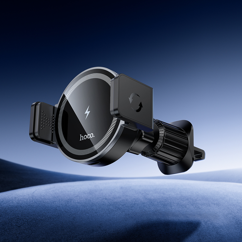 Power Electric Magnetic Wireless Fast Charging Car Holder (HW35) - Image 9