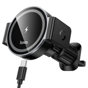 Power Electric Magnetic Wireless Fast Charging Car Holder (HW35)