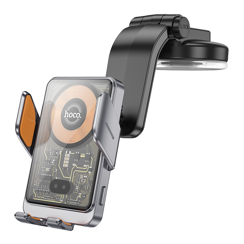 Transparent Discovery Edition Wireless Fast Charging Car Holder (HW8)