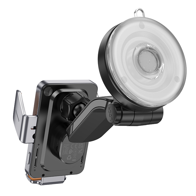 Transparent Discovery Edition Wireless Fast Charging Car Holder (HW8) - Image 5