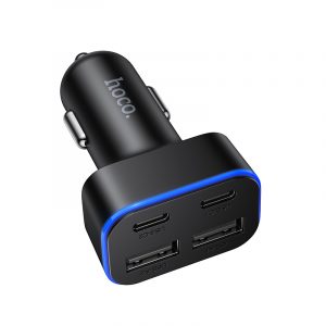 Hoco Four-Port Car Charger Z63 - image 7