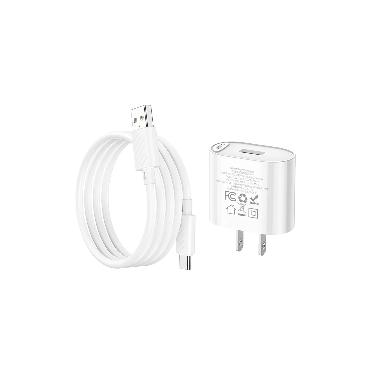 C109(10.5W) Fighter single port charger set(Type-C)(US) – image 6