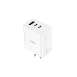 pure power three-port pd40w – C126 Pure power three-port PD40W(2C1A) charger(US)