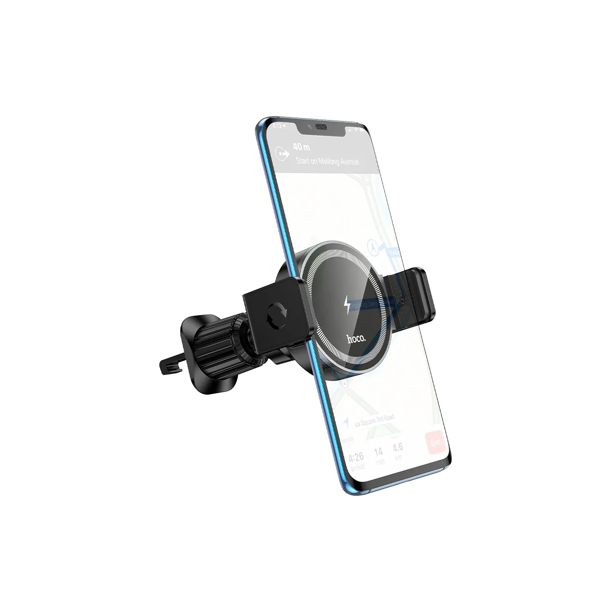 HW35 Power electric magnetic wireless fast charging car holder(air outlet) – image 3