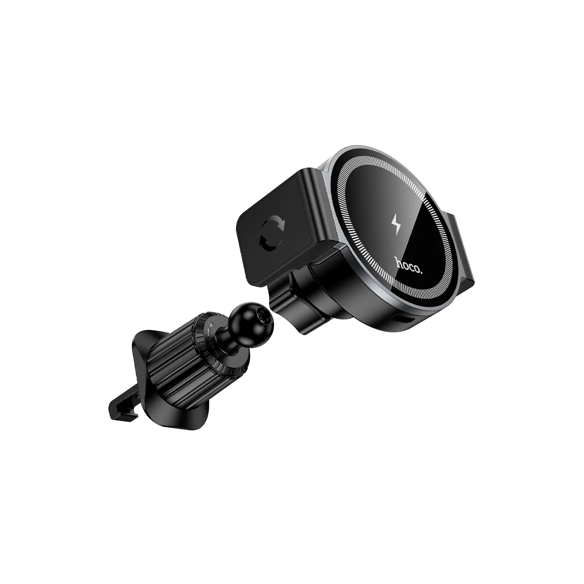 HW35 Power electric magnetic wireless fast charging car holder(air outlet) – image 6