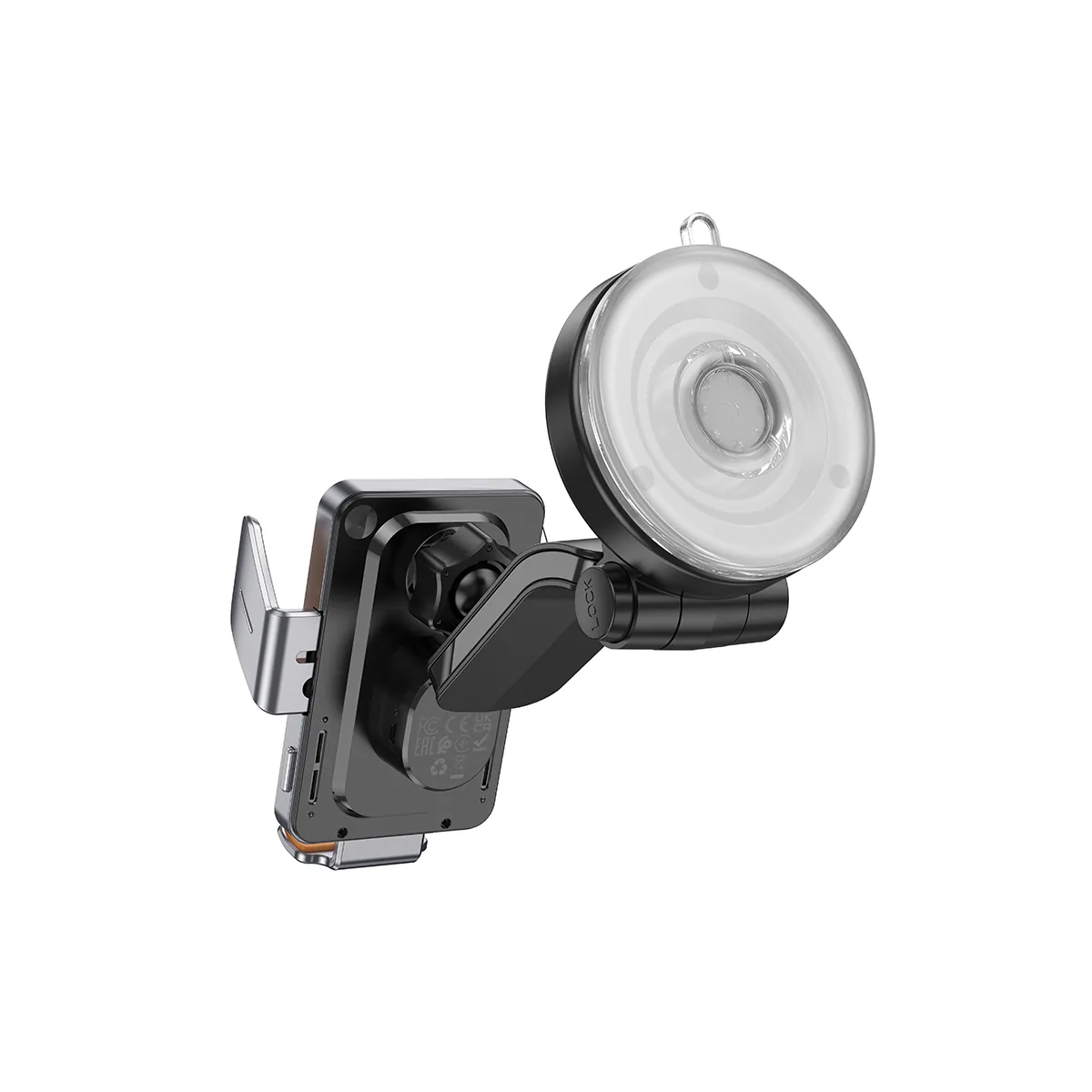 HW8 Transparent Discovery Edition wireless fast charging car holder(center console) – image 5