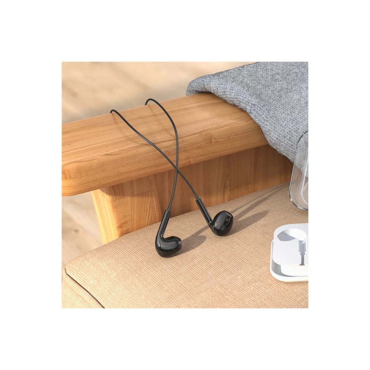 M101 Max Crystal grace Type-C wire-controled digital earphones with microphone – image 12