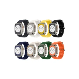 iwatch wa12 original series – iWatch WA12 Original series marine double buckle silicone strap (44/45