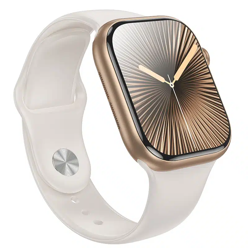 Hoco Smart Sport Watch Y30 (Call Version) - Gold - image 2
