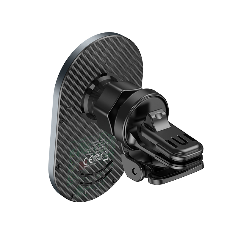 CA91 magic magnetic wireless car holder HOCO Gray View 2