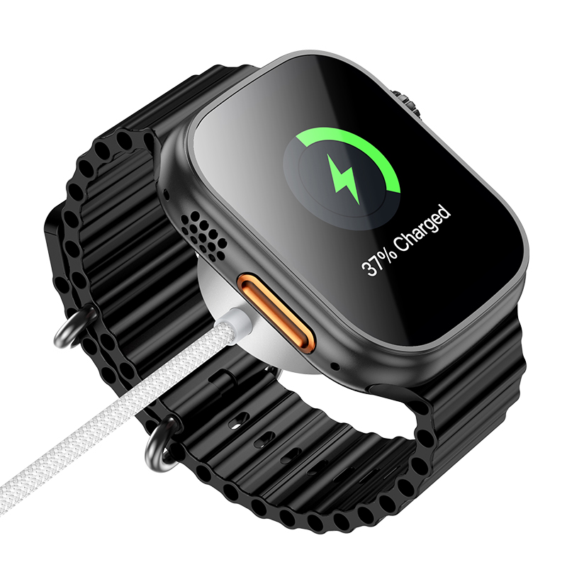 CW59 iWatch SAM watch wireless charger HOCO White View 3