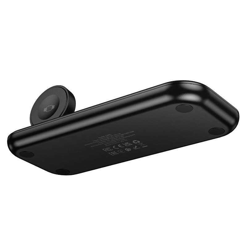 3-in-1 desktop wireless fast charger CW65 HOCO North View 6