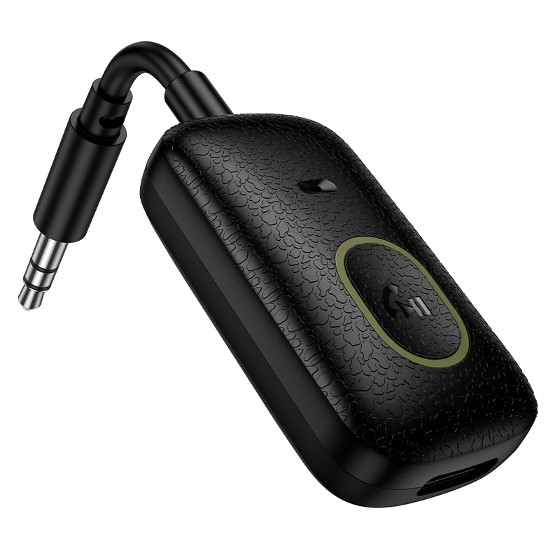 AUX BT audio receiver transmitter E151 HOCO Black View 4