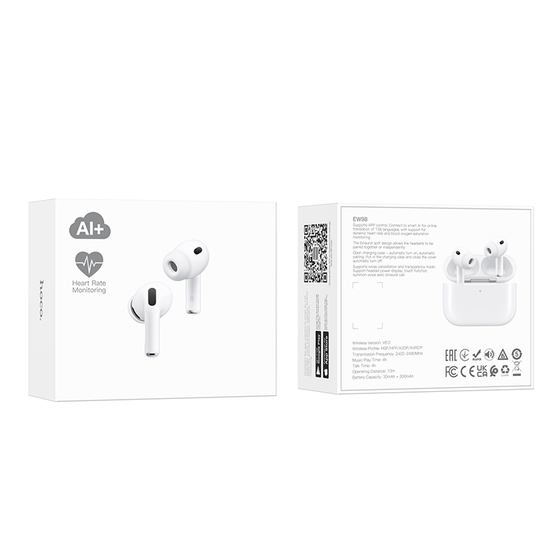 AI translation ANC headset EW98 HOCO White View 9