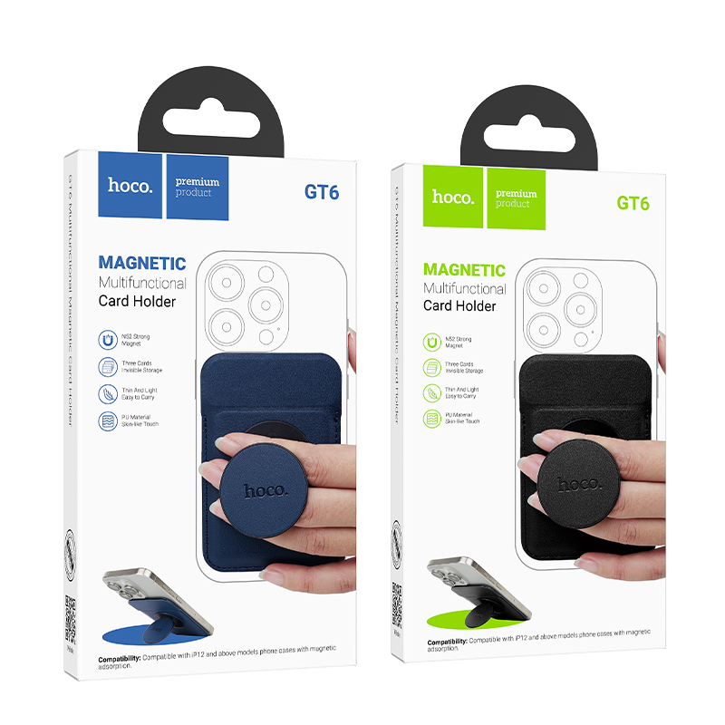 GT6 Magnetic card holder