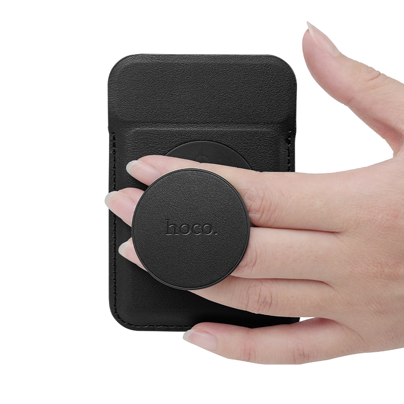 GT6 Magnetic card holder HOCO Black View 6