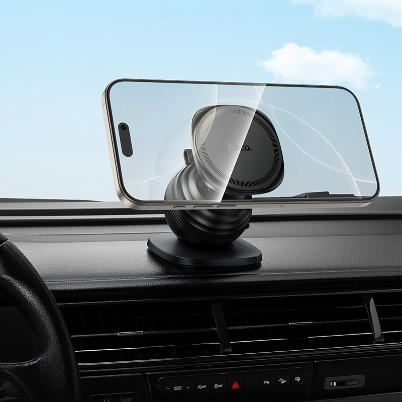 daisy magnetic ring car holder H103 HOCO Black View 7