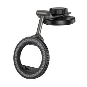 HOCO H77 View folding magnetic ring car holder(center console) - Car Phone Holder Mount SWP-H77