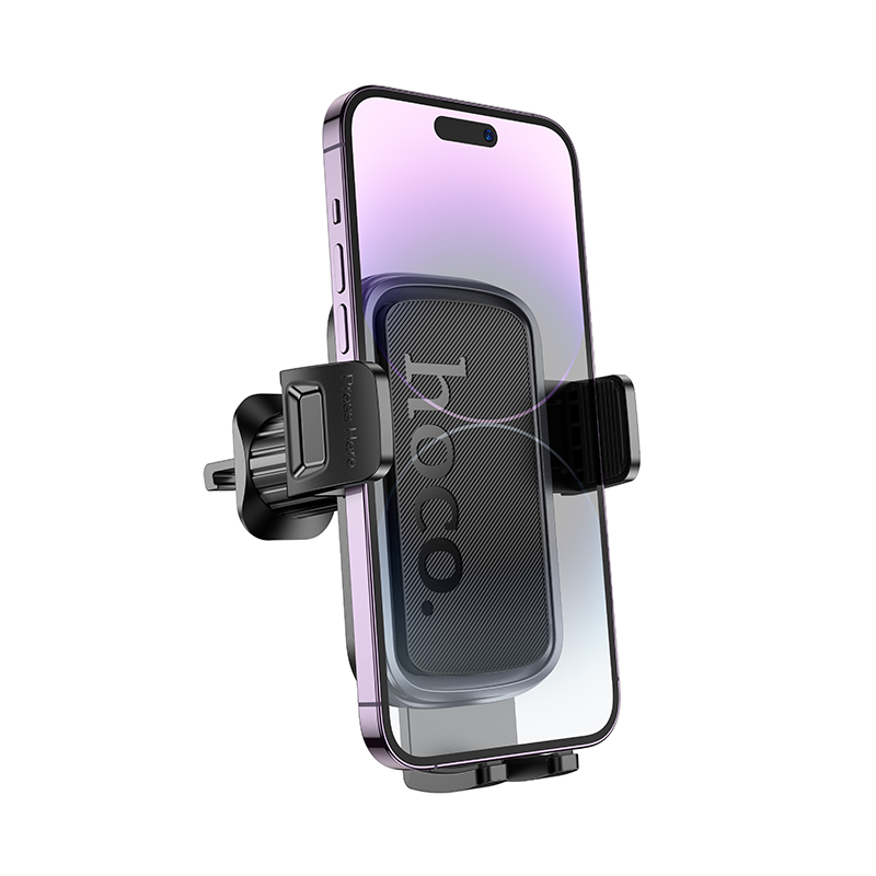 H78 Vista push-type car holder HOCO Black Metal Grey View 2