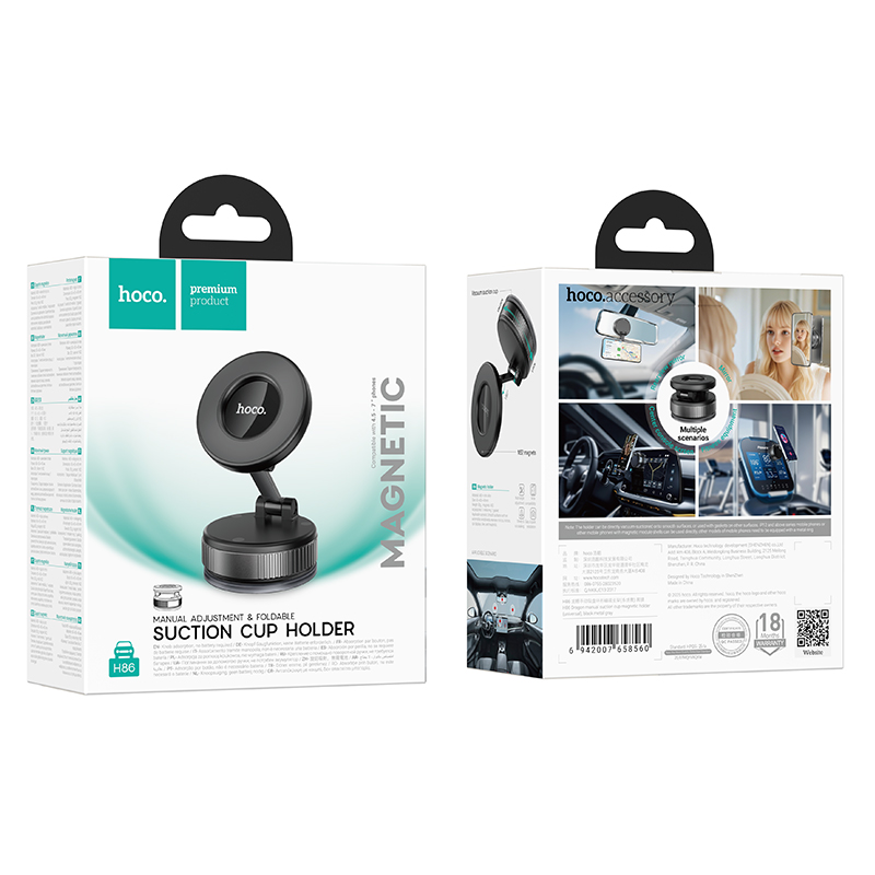 H86 Dragon suction cup holder