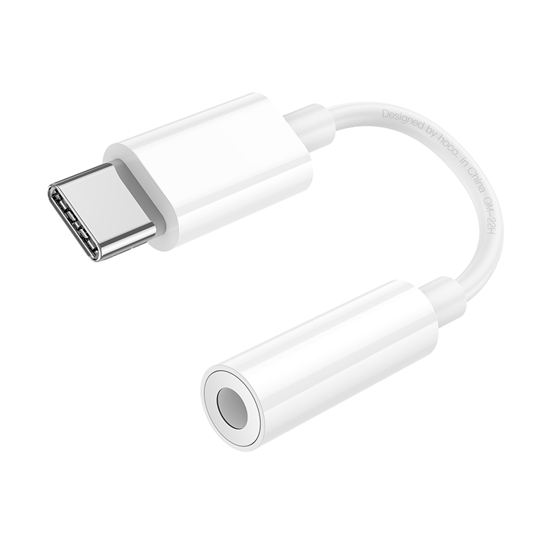 LS35 Type-C to 3.5mm digital audio converter HOCO White View 3