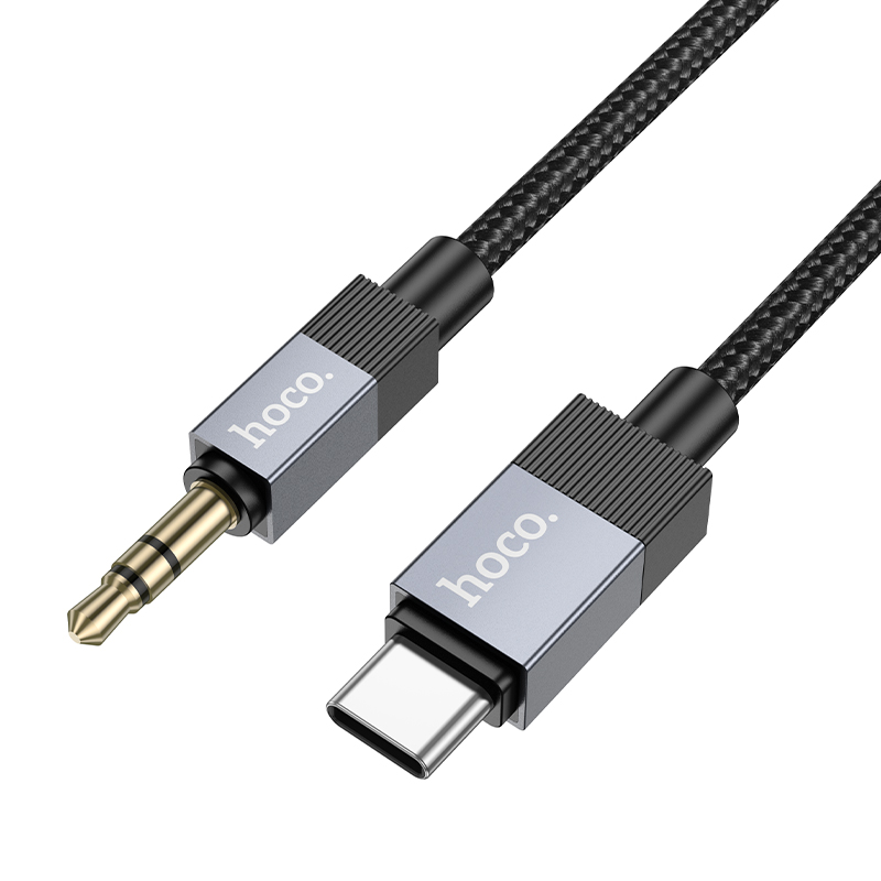 UPA32B Type-C digital audio conversion cable HOCO Black Gold View 3