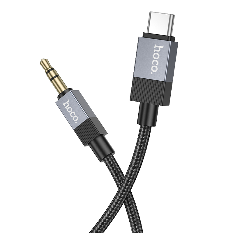 UPA32B Type-C digital audio conversion cable HOCO Black Gold View 4