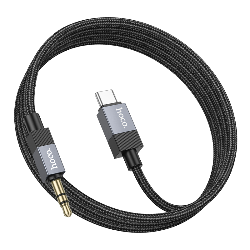 UPA32B Type-C digital audio conversion cable HOCO Black Gold View 6