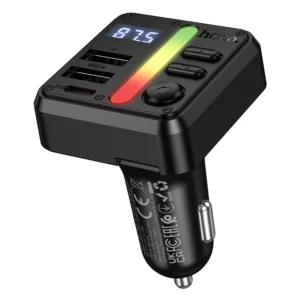 HOCO Car BT FM Transmitter 45W E89 Libre Black View 1